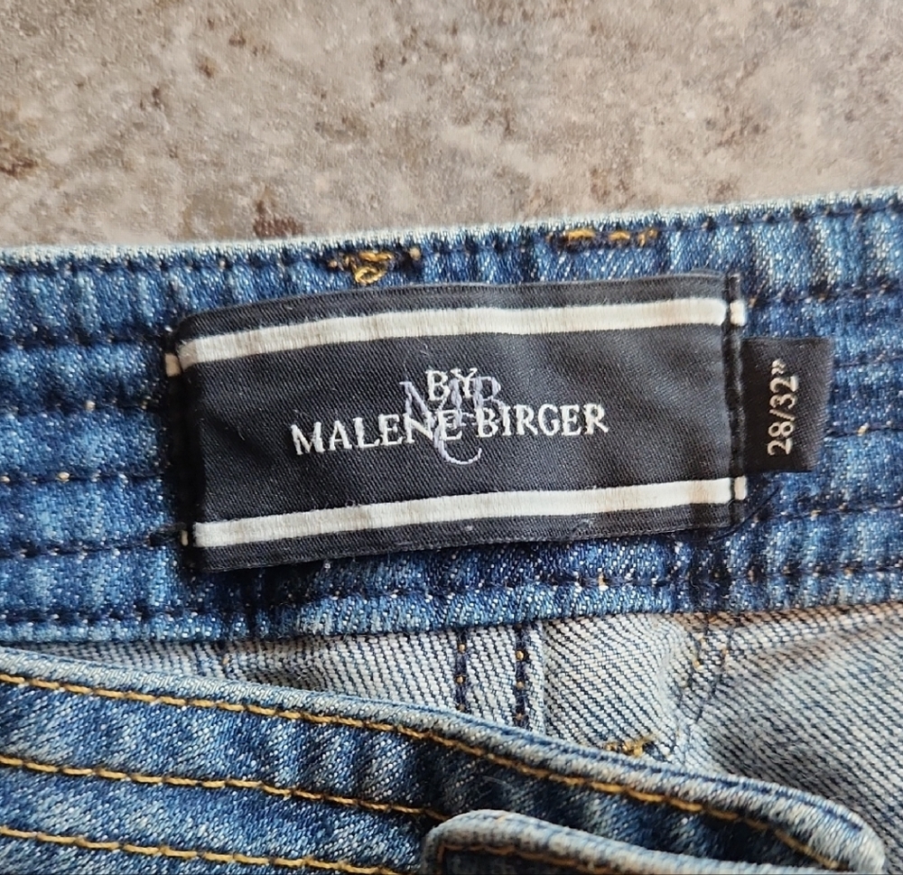 By Malene Birger Blue Straight Leg Jeans